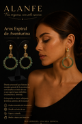 Aros Espiral de Aventurina
