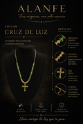 Collar Cruz Verde