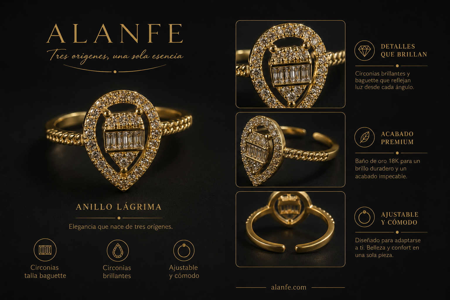 Anillo lágrima