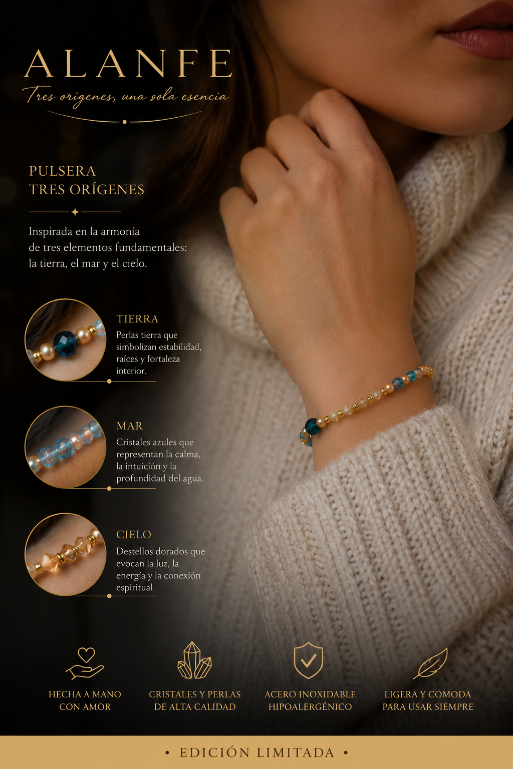 Pulsera Tierra y Mar