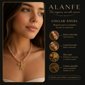 Collar Ángel rosado