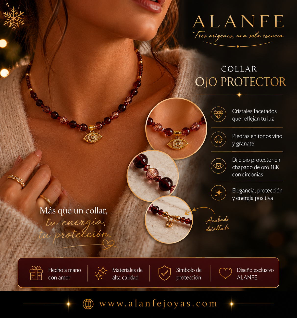 Collar Ojo Turco