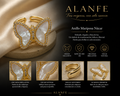 Anillo mariposa de luz